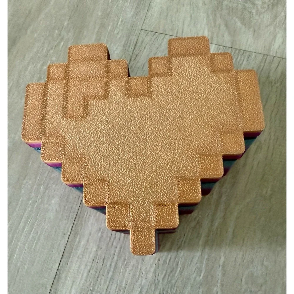 3D Printed‎ Frustration Heart Jewelry Box Valentines Gift